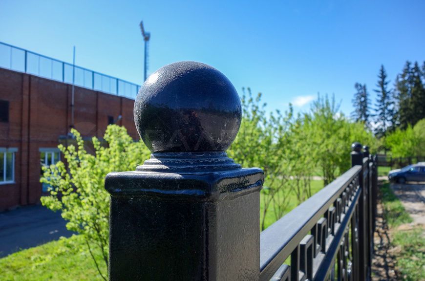 Сварное ограждение для спортивного комплекса МАУ СК «Темп» в г. Ревда